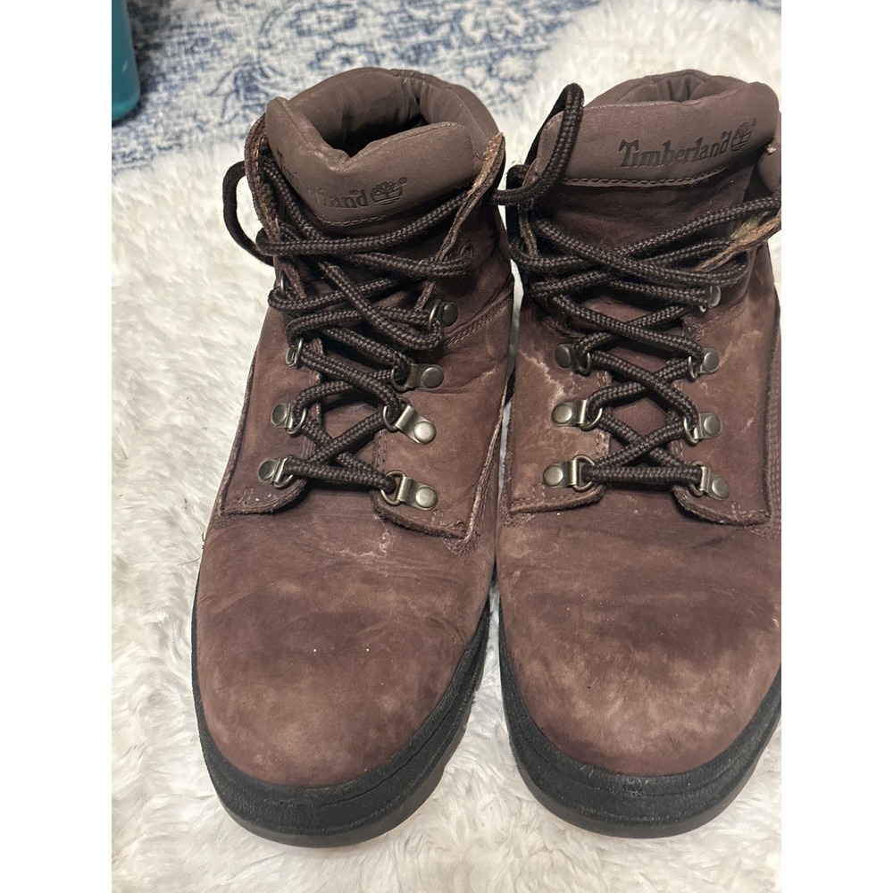 Timberland Ankle Boots Brown Leather Lace Up Hiking Casual